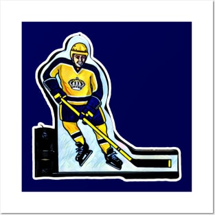 Coleco Table Hockey Players - Los Angeles Kings 2 Posters and Art